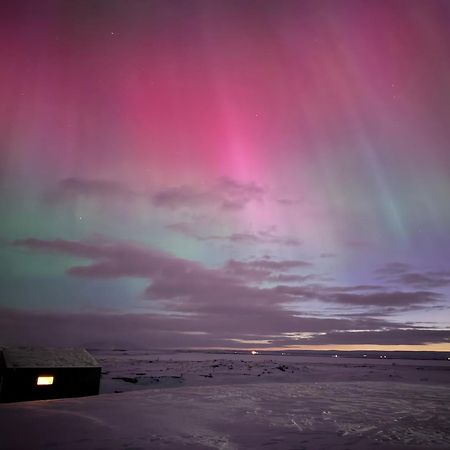 Aska, Modern Cabin Leilighet Myvatn Eksteriør bilde