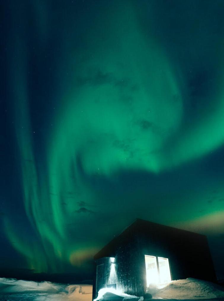 Aska, Modern Cabin Leilighet Myvatn Eksteriør bilde