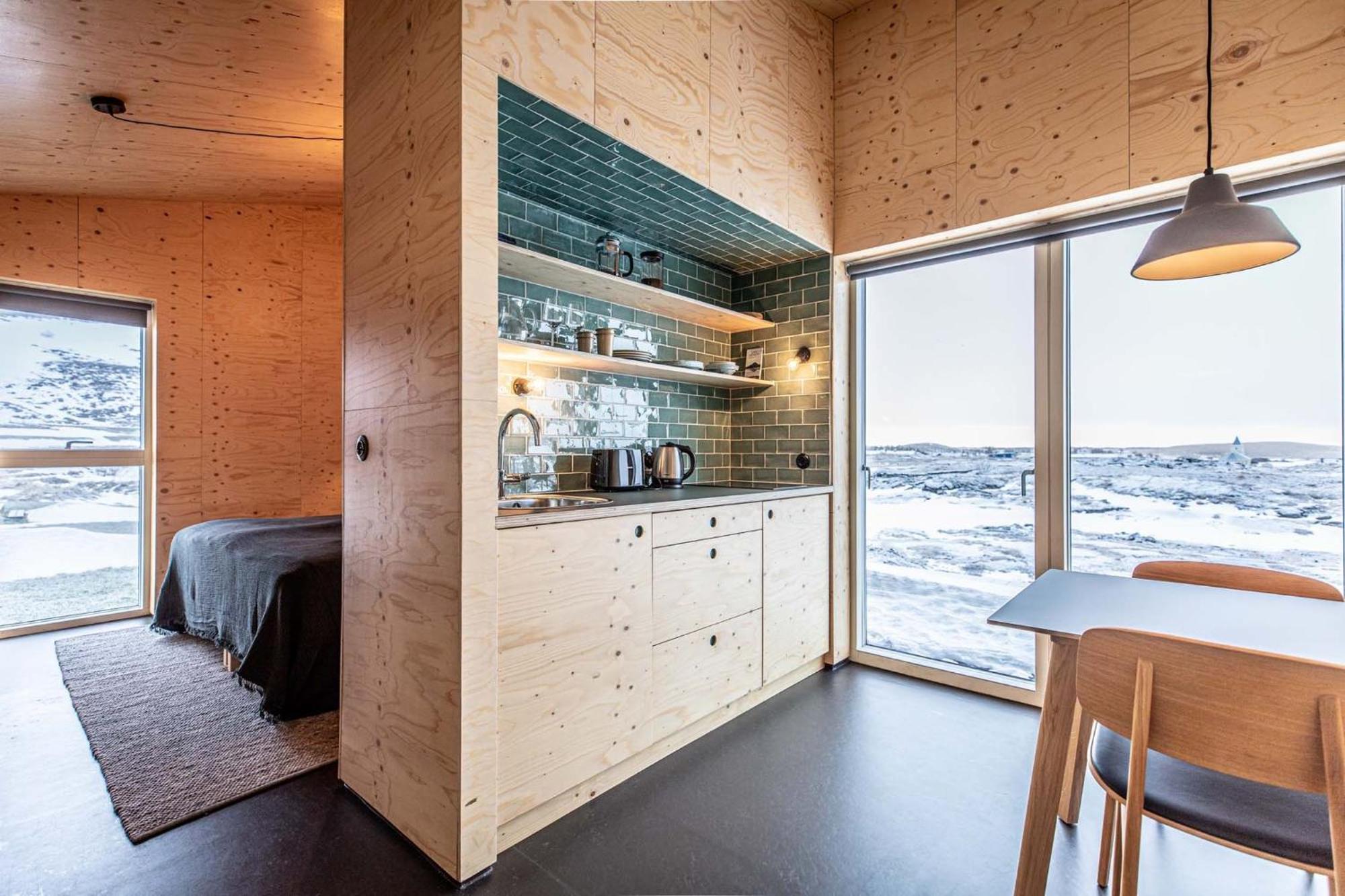 Aska, Modern Cabin Leilighet Myvatn Eksteriør bilde