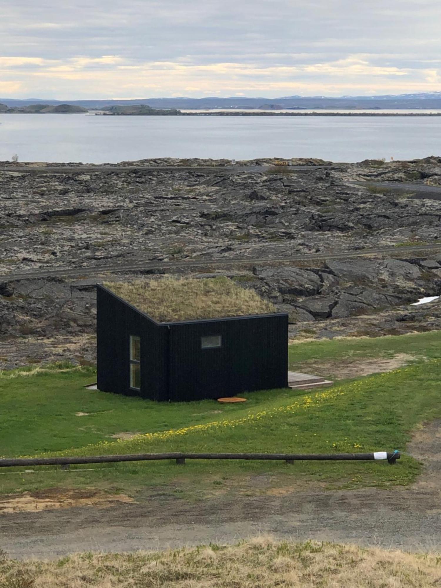 Aska, Modern Cabin Leilighet Myvatn Eksteriør bilde