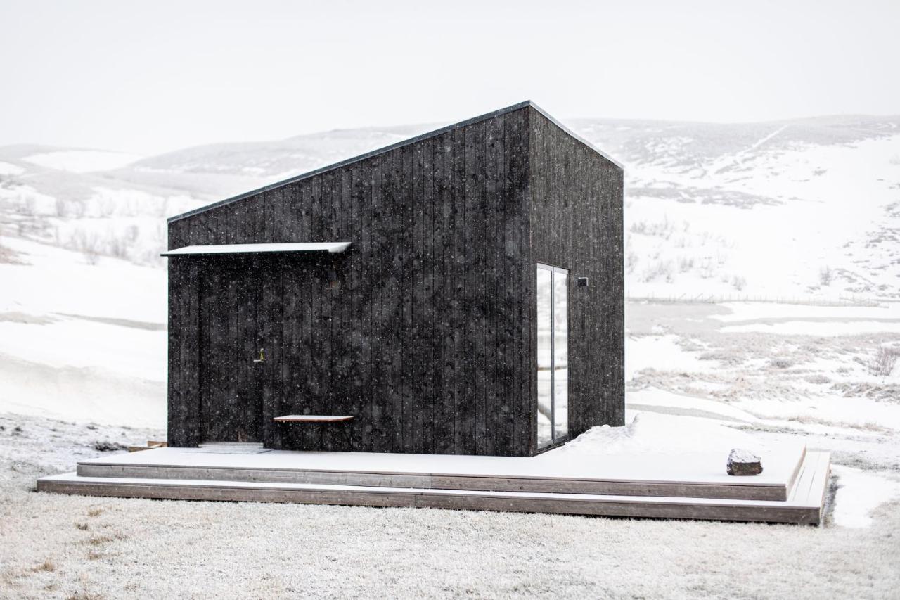 Aska, Modern Cabin Leilighet Myvatn Eksteriør bilde