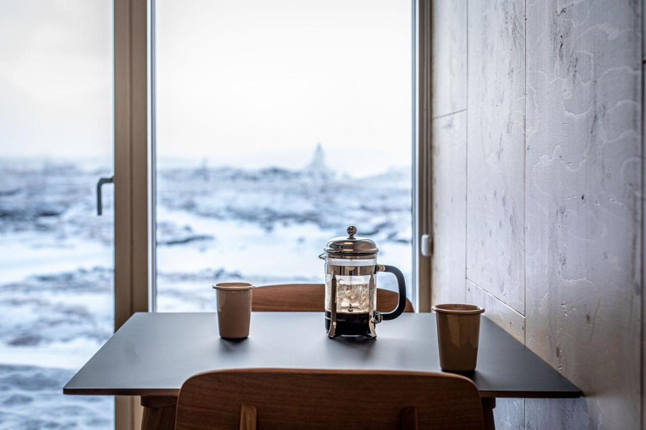 Aska, Modern Cabin Leilighet Myvatn Eksteriør bilde